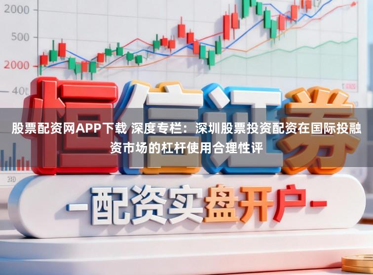 股票配资网APP下载 深度专栏:深圳股票投资配资在国际投融资市场的杠杆使用合理性评