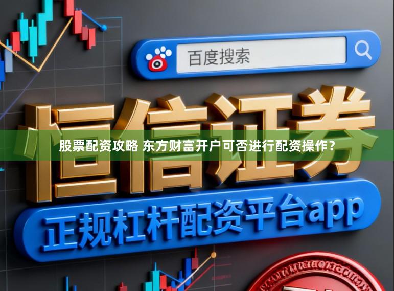 股票配资攻略 东方财富开户可否进行配资操作？